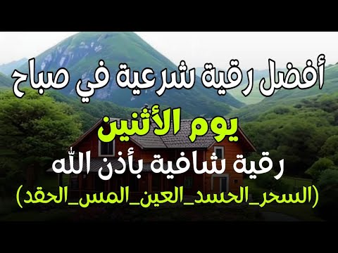 أفضل رقية شرعية في صباح يوم الاثنين علاج الحسد السحر العين حفظ وتحصين للمنزل القارئ علاء عقل
