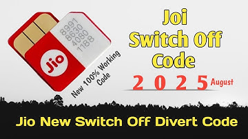 Jio switch off divert code 2025  | jio switch off divert code | jio switch off divert code 2025