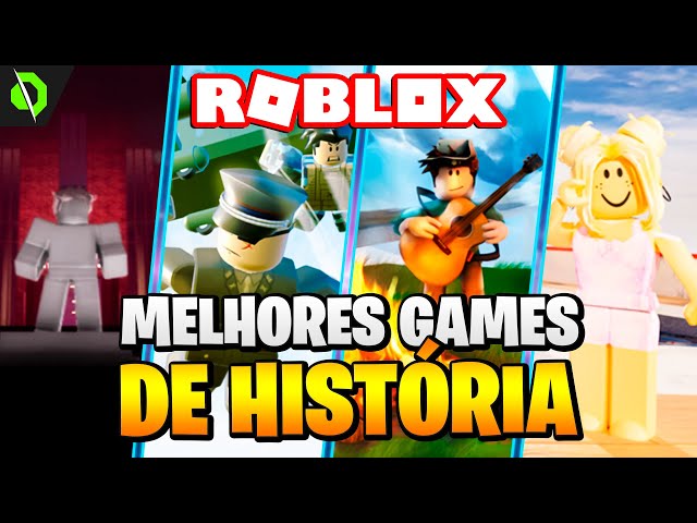 NÃO JOGUE SOZINHO! Top 10 MELHORES JOGOS do ROBLOX para JOGAR COM