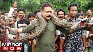 Deadly Python Tries To Strangle West Bengal Forest Officer To Death - Full Video Wealth