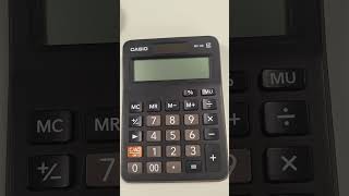 CASIO MX-12B CALCULATOR CASIO MX-12B CALCULATOR
