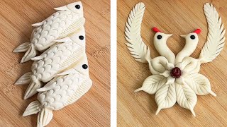 Satisfying And Yummy Dough Pastry Ideas Chinese Dragon Bread, Bird Bread, Frog Bread