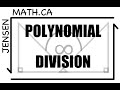 POLYNOMIAL DIVISION - ADVANCED FUNCTIONS    | jensenmath.ca |