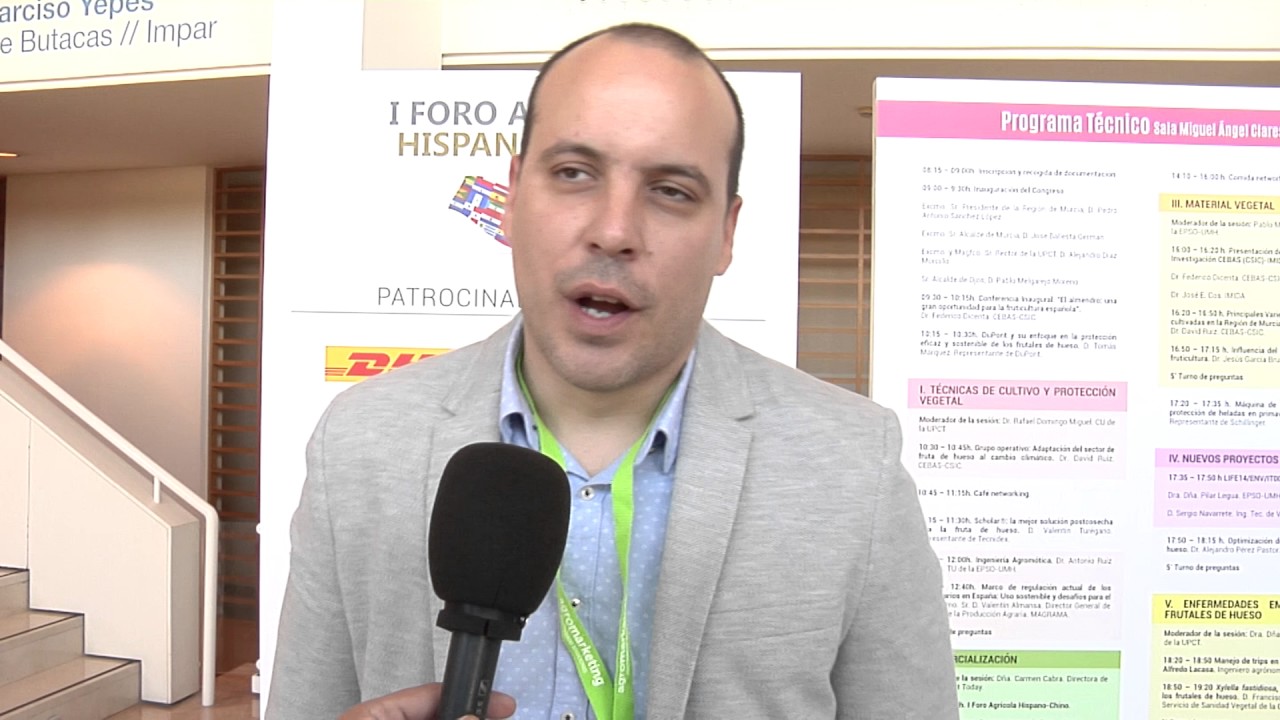 Entrevista a Rubén Meseguer - II Congreso Nacional de Fruta de Hueso nacional b