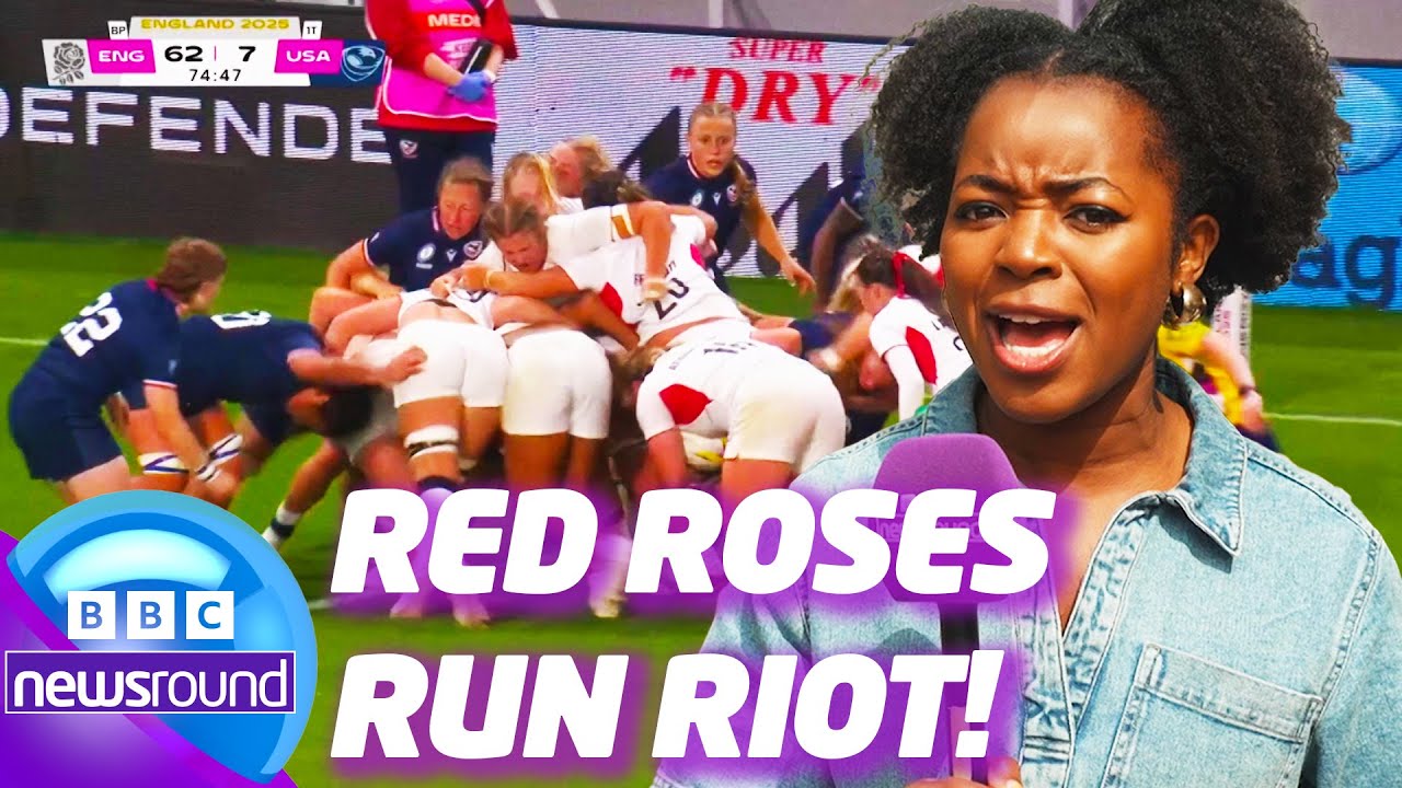 🏆 RWC 2025 HIGHLIGHTS: Week 1 Epic Moments & Record Wins! 🏟️ | Newsround