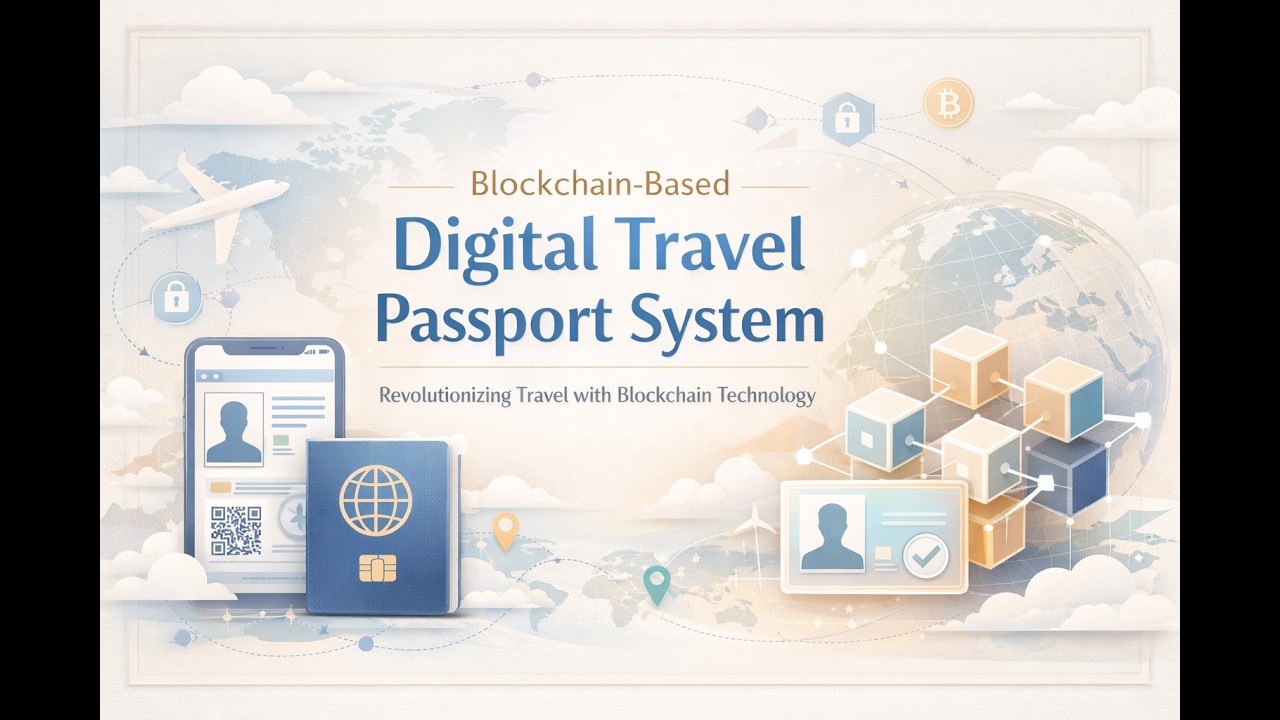 Blockchain Based Digital Travel Passport System ️ | Full Presentation ...