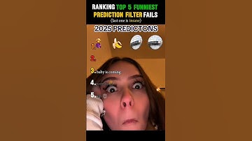Ranking Top 5 Funniest Prediction Filter Fails PT/2 🤣🤣🤣🙏🙏 #shorts