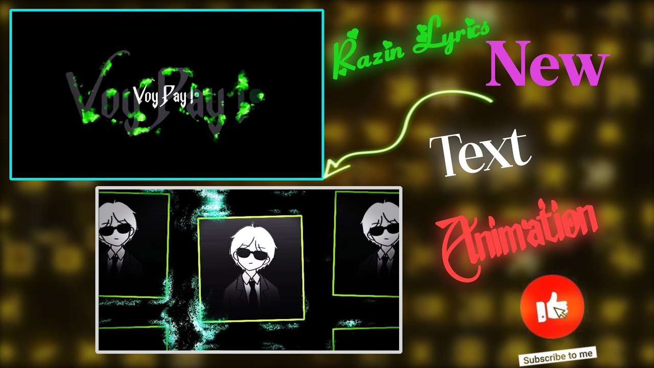 New Text Effect || in Alight Motion || New Shaki Effect || New Xml File ...