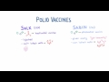 Polio Vaccines - Salk vs Sabin