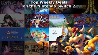 Top 50 Weekly Deals on Nintendo Switch and Nintendo Switch 2 [8/3/26 Edition] @NindieSpotlight
