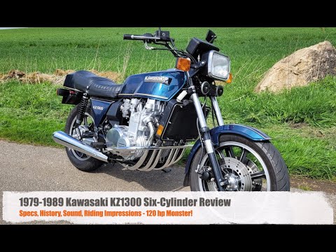 1979-1989 Kawasaki KZ1300 6-Cylinder Review - Sound, Specs, Riding Impressions!