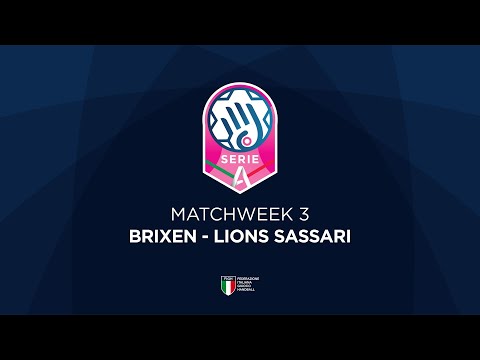 Serie A1 [3^] | BRIXEN - LIONS SASSARI