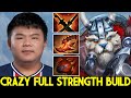 XINQ [Tusk] Crazy Full Strength Build One PUNCH Kill Dota 2