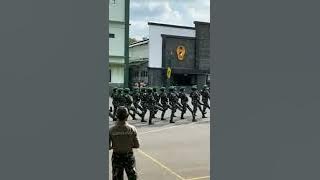 DEVILE KOWAD TNI DENGAN SEMANGAT WALAU DISAAT TERIK MATAHARI,,MANTAP#TNIAD#TNI#LATIHAN#SHORTS#KOWAD