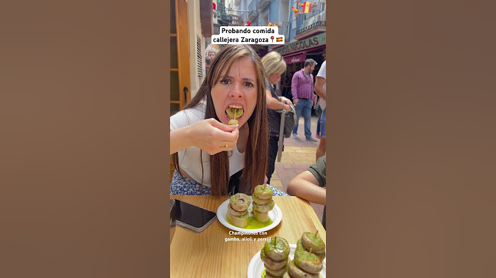 Probando comida callejera por España 🇪🇸🍄