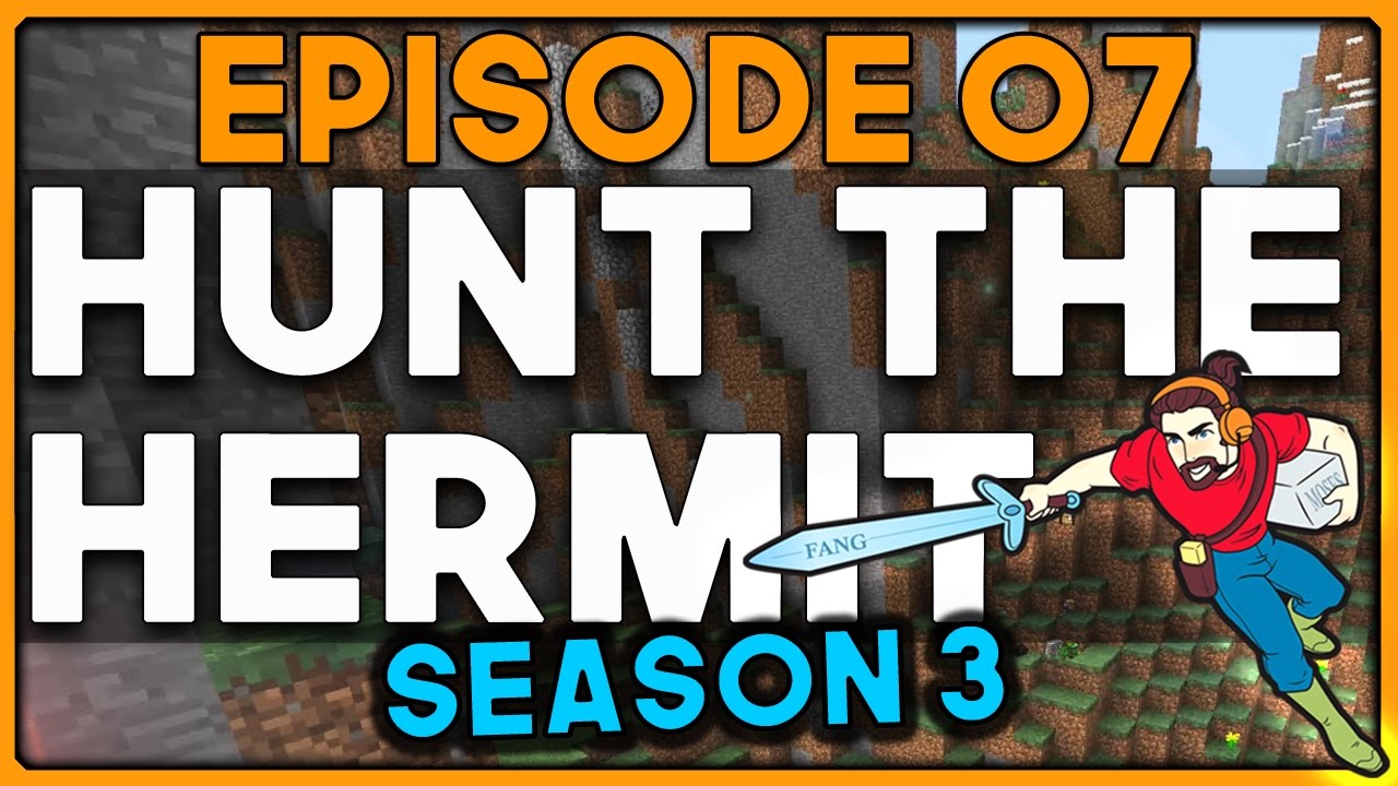 HUNT THE HERMIT | S3E07 - LAVA UP THE BUTT!! | Minecraft UHC