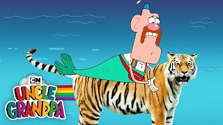 Underwater Chase Uncle Grandpa Cartoon Network