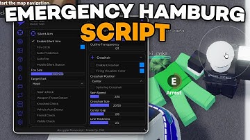 [FREE] Emergency Hamburg Script | Silent Aim, Auto Rob, Gun Mods, Teleport, ESP & More | PC & MOBILE