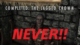 Skyrim: Pickpocketing Tullius of The Jagged Crown NOT Working!