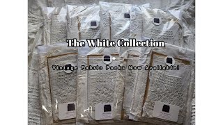 Fabric Kits For Sale | The White Collection #kitsforsale #fabrickits by Purple Cottage Crafts 336 views 1 year ago 9 minutes, 38 seconds