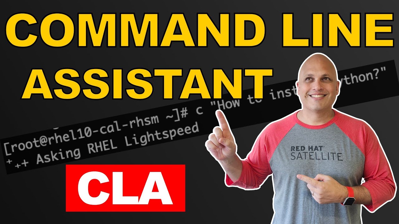 Command Assistant Command-line Assistant Powered by RHEL Lightspeed - YouTube