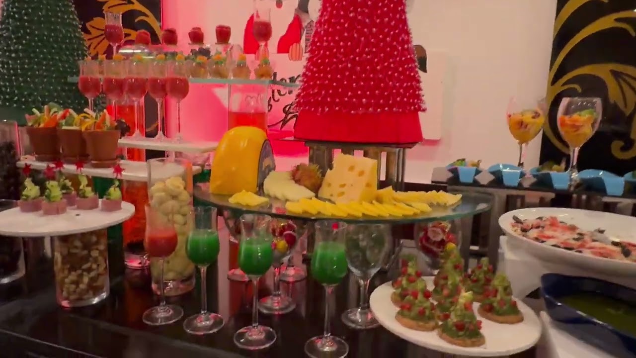 Pearl Continental - Marco Polo evening dinner buffet -Christmas Theme