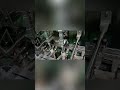Four giving bags horizontal packaging machine #bag #machine #factory #soap #granule #high #printing