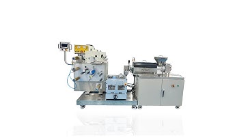 Desktop small extrusion lamination composite experimental line