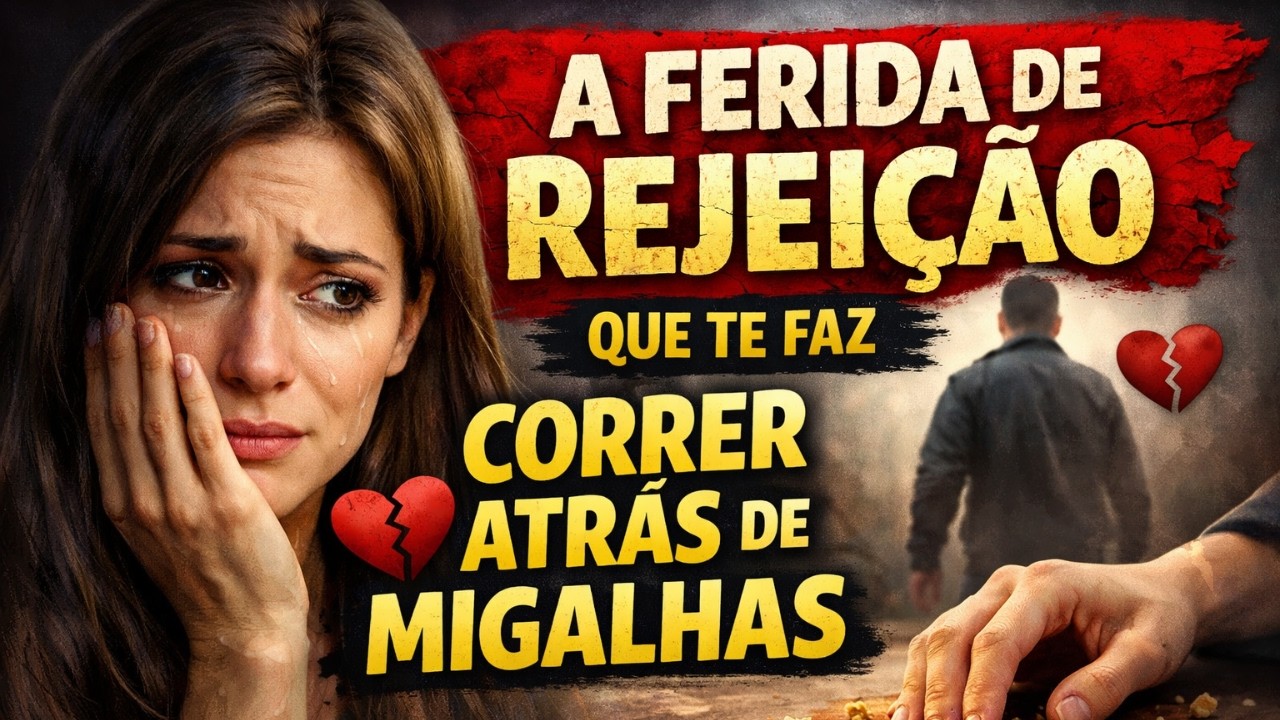 A ferida de rejeição que te faz correr atrás de migalhas