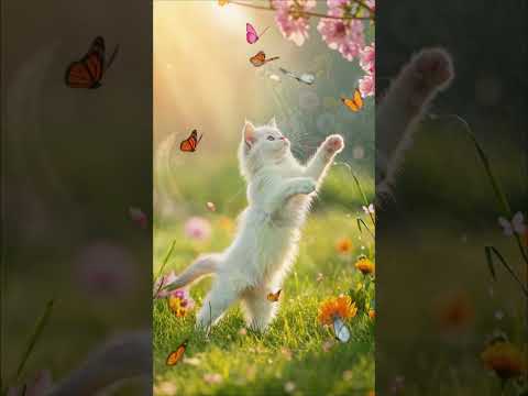 'Puppy Meets Kitty