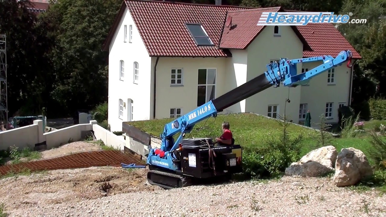 Монтажные краны «Heavydrive» для работы внутри помещений и снаружи