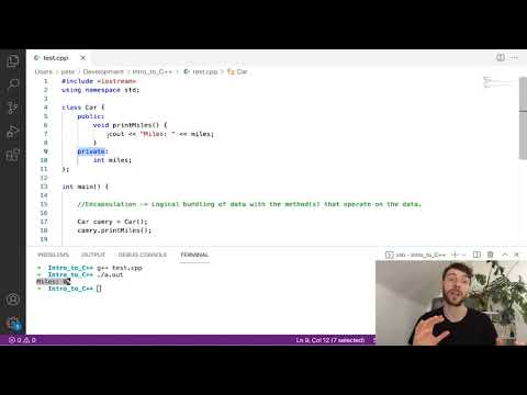 Introduction to Encapsulation in C++ (Private vs Public Accessors)