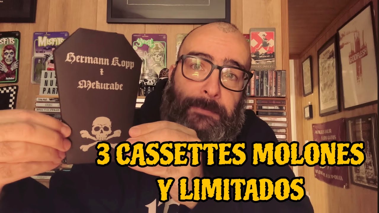 3 CASSETTES MOLONES Y LIMITADOS