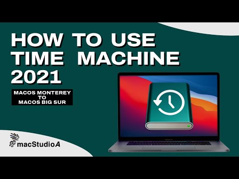 HOW TO USE TIME MACHINE 2021