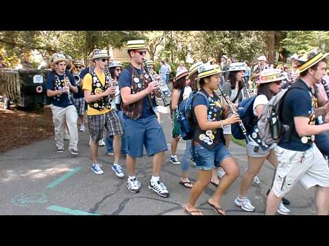 CAL Berkeley marching band at UC Davis Picnic Day 2010