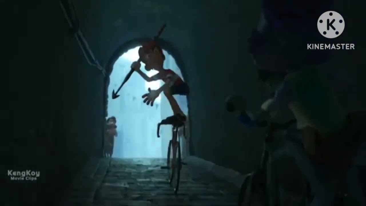 Manny Defeats Mr. Waternoose Charles Muntz and Ercole Visconti