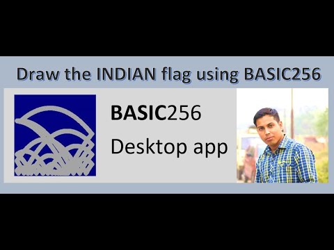 Draw the INDIAN flag using BASIC 256