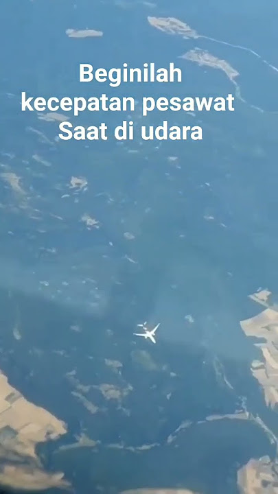 Begini Kecepatan Pesawat di Udara Saat Berpapasan #lionair #citilink #superairjet