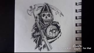 SONS OF ANARCHY| reaper drawing