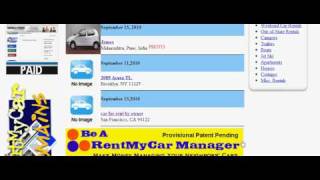 Rentmycar - Personal Car Sharing - Home Page - Free