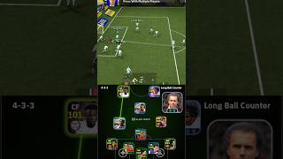 Brazil 4-3-3 Squad Counter Goals in #efootball2026🤯 #football