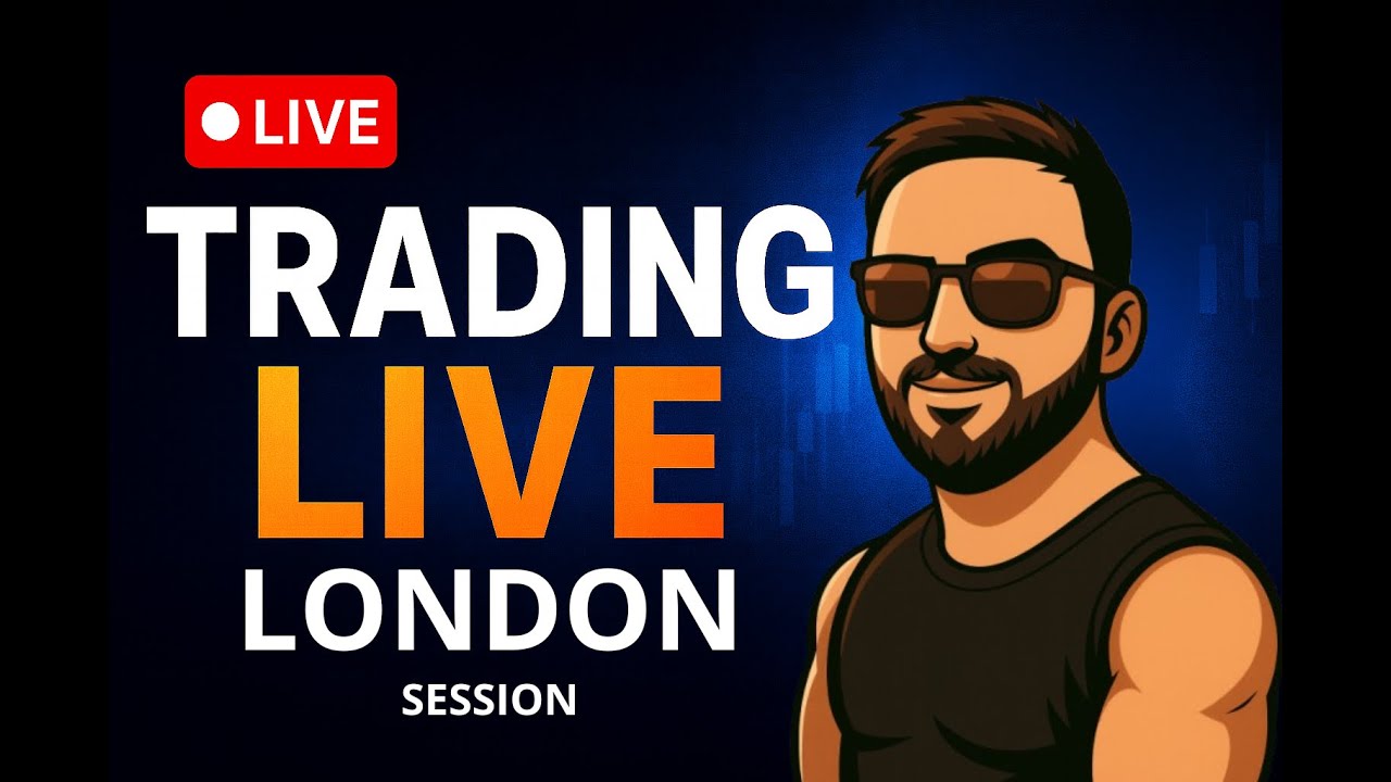 🔴 TRADING LIVE Gold/NQ Day Trading - London session - FatihTrades (FTR)
