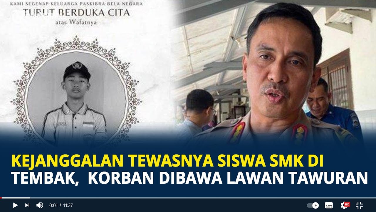 Kejanggalan Tewasnya Siswa SMK di Tembak Polisi, Kapolres: Korban Sempat Dibawa Lawan Tawuran ke RS