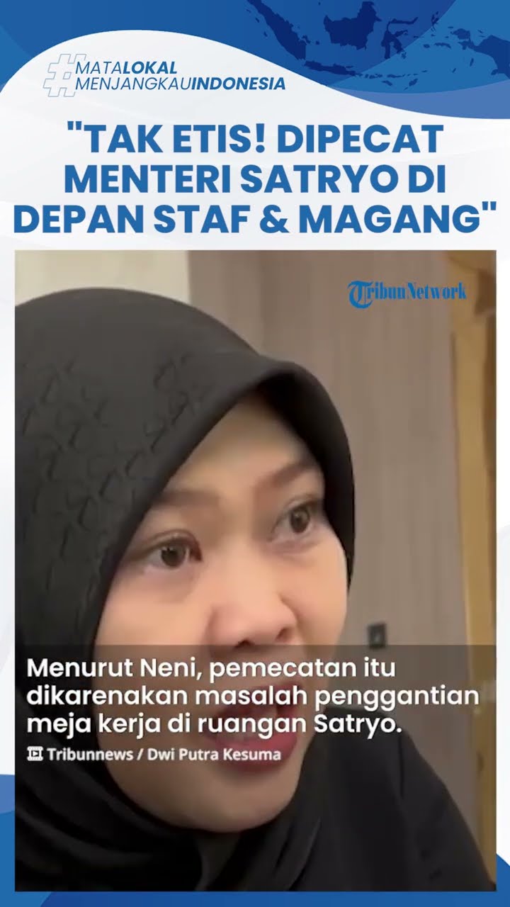 Menteri Prabowo Viral, Satryo Dianggap Keterlaluan Disebut Pecat Pegawai di Depan Staf