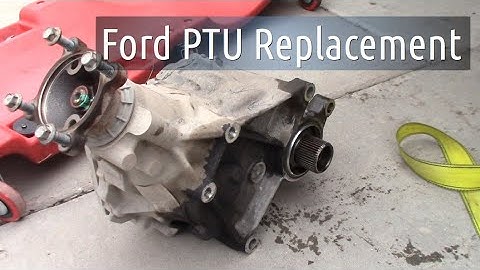 2013 Ford Flex PTU Teardown and Replacement