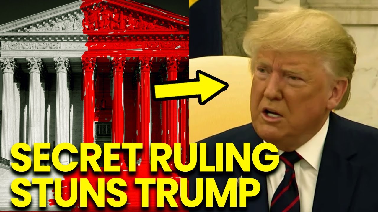 Trump ERUPTS as Court UNLEASHES SECRET Ruling On HIM