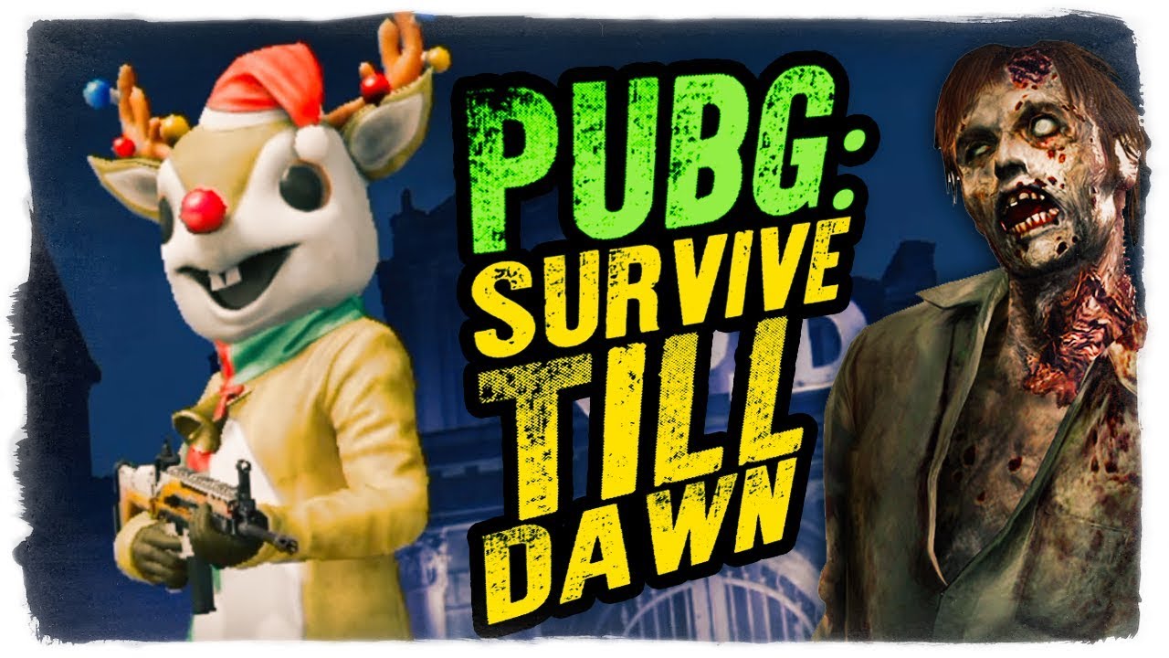 ЗОМБИ РЕЖИМ "ДОЖИТЬ ДО РАССВЕТА" В PUBG MOBILE