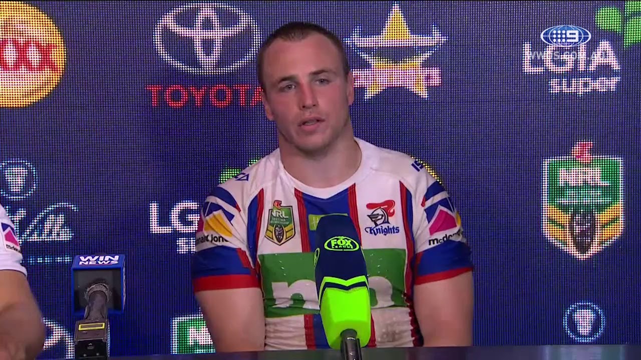 NRL Press Conference: Newcastle Knights - Round 20 newcastle knights team