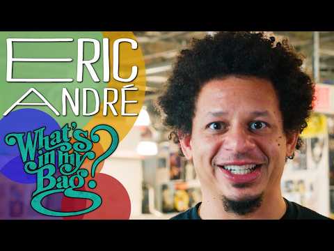 Eric André's "What's In My Bag?" | Amoeba Music