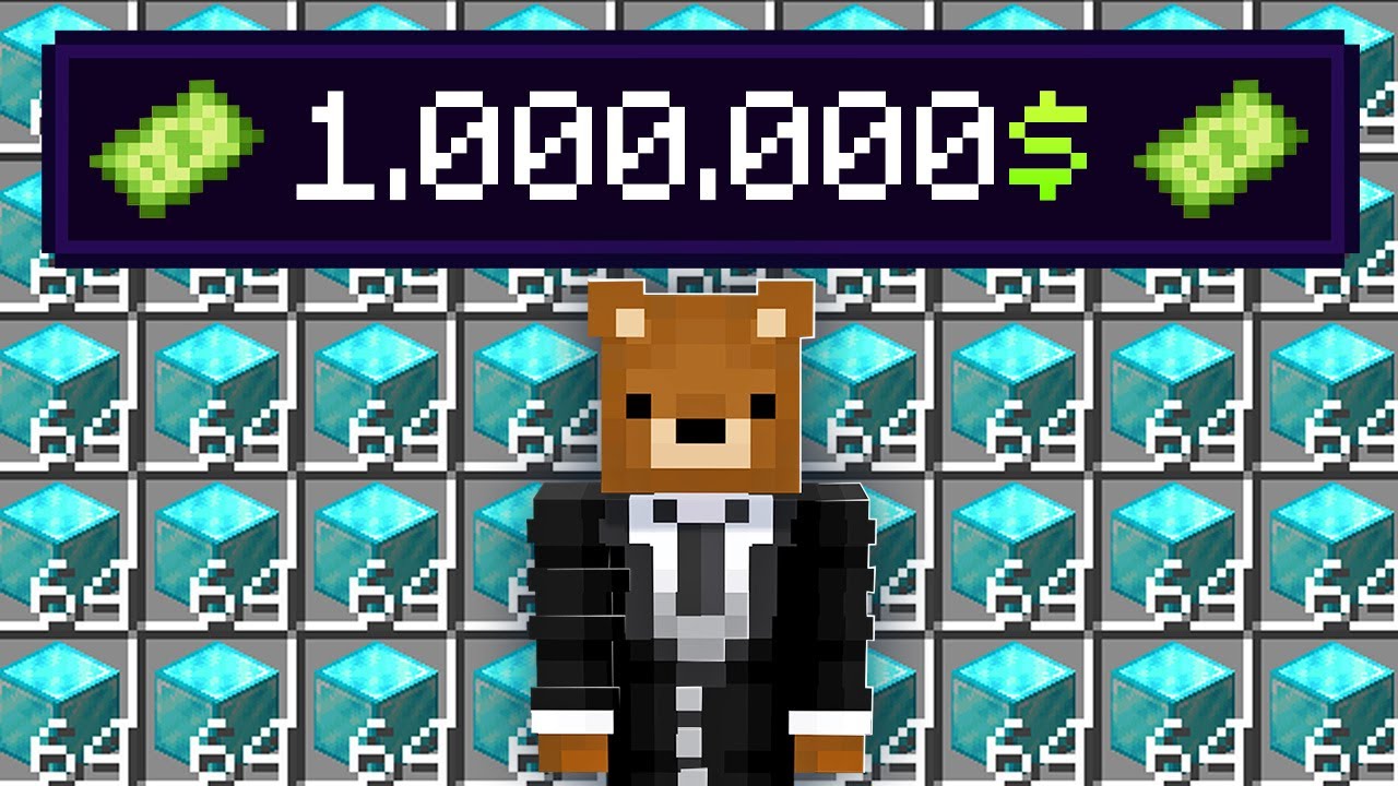 Am Devenit CEL MAI BOGAT pe Minecraft...